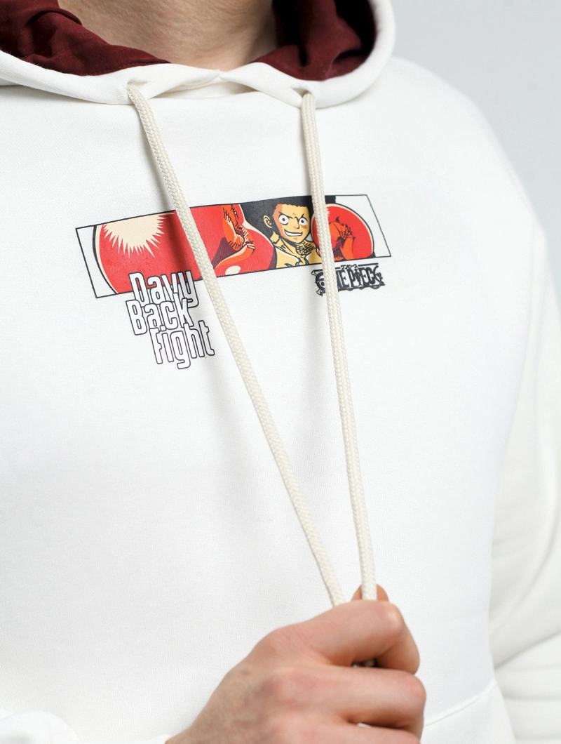Sweat à capuche imprimé